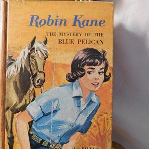 Robin Kane The Mystery of the Blue Pelican Book 1966 Vintage